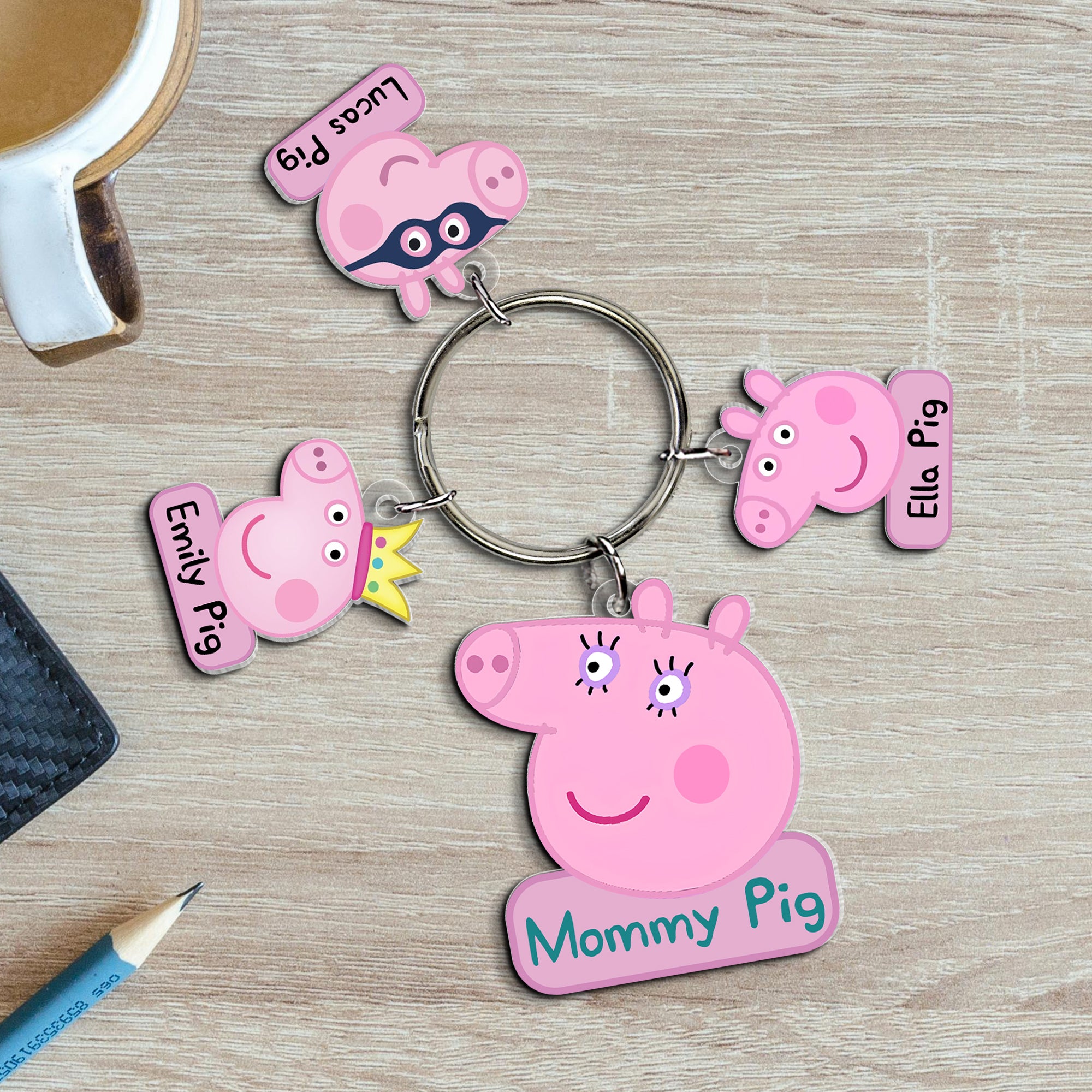 Personalized Gifts For Mom Keychain 05natn130424 Mother's Day-Homacus
