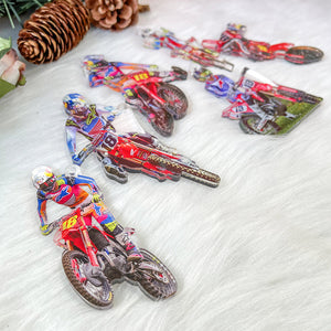 Custom Photo Gifts for Motocross Lovers Ornament 07acvp140924 Motocross Gifts-Homacus