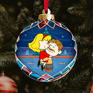 Personalized Gifts For Couple Christmas Ornament 05OHPU121124HG-Homacus