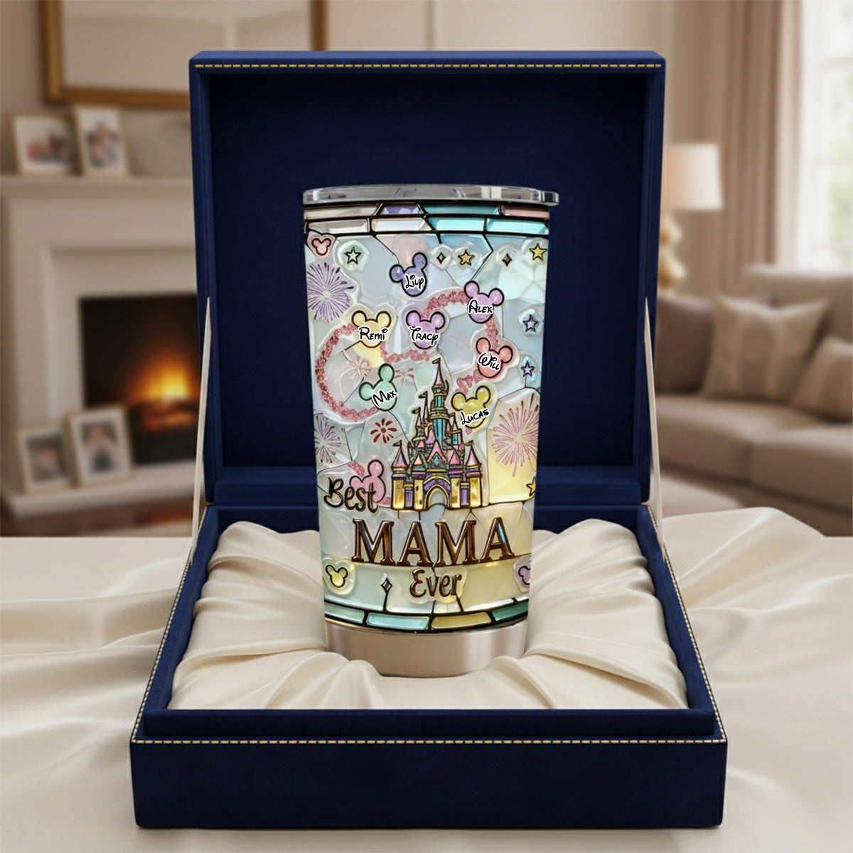 Best Mama Ever Tumbler - Personalized Gifts For Mother 01tomg070226-Homacus