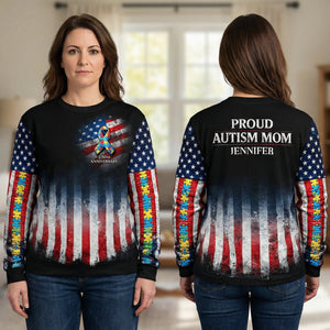 Proud Autism Parent - 250th Of The USA - Personalized Gifts 06toqn040226-Homacus