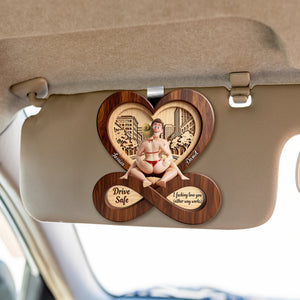 Heartfelt Drive Safe Couple Car Visor Clip - Personalized Gifts For Couples 05OHLU181225-Homacus