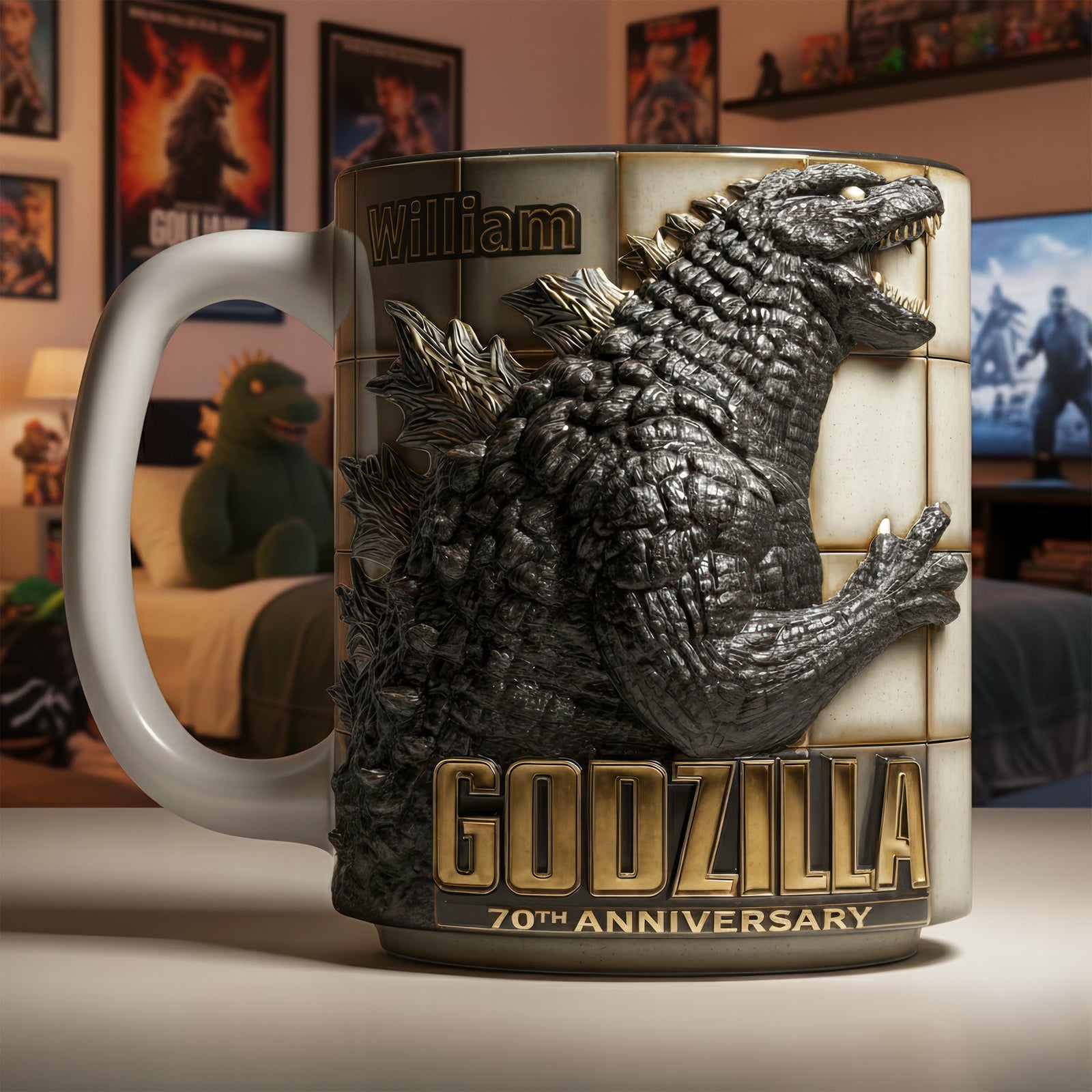 Giant Creature Coffee Mug – Personalized Gifts 04tgqn011225-Homacus