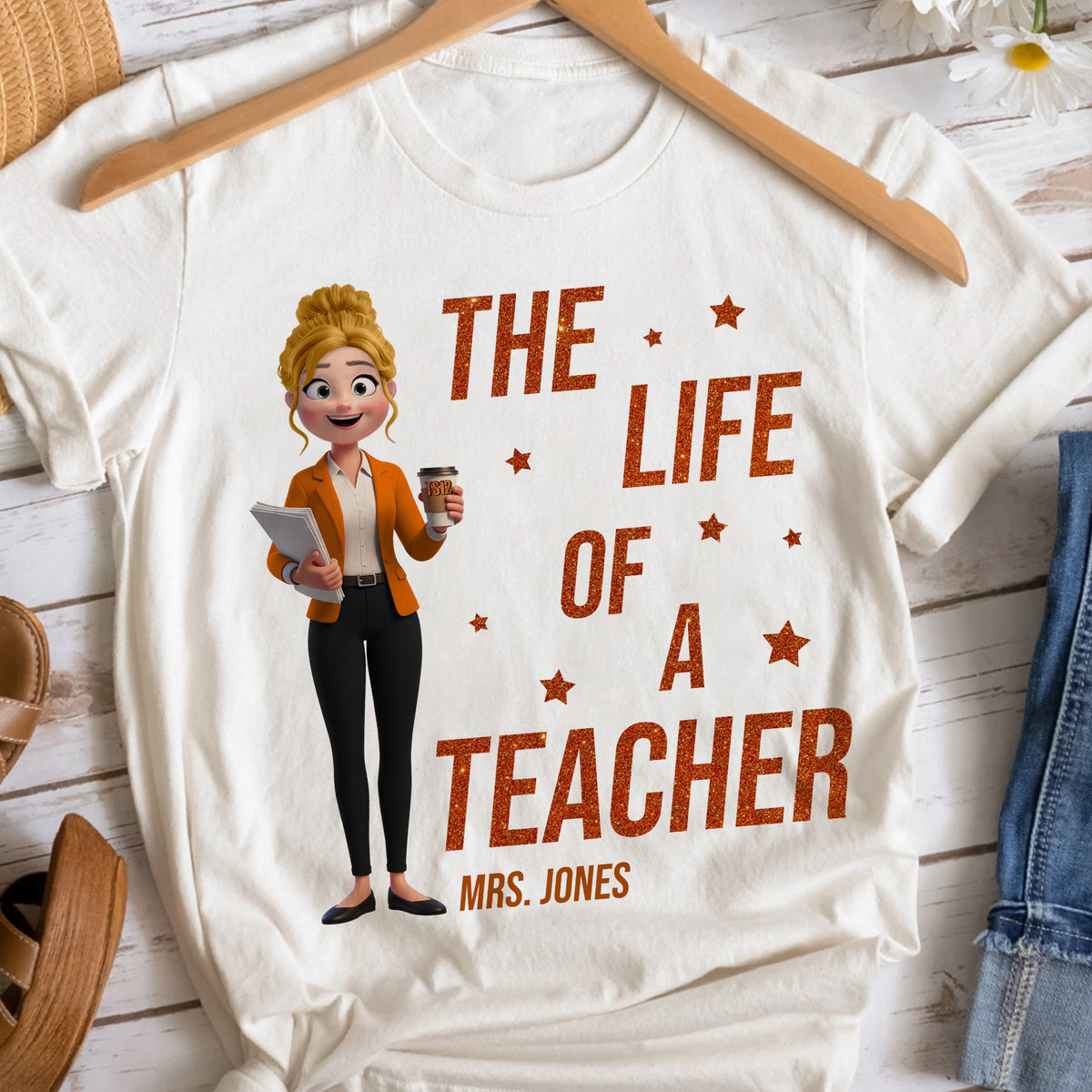 Back To School Shirt - Personalized Gifts For Teacher 04NATN280825HG-Homacus