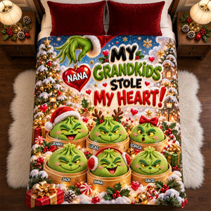 Mischievous Little Bao Buns Blanket - Personalized Gift For Grandmas 04NATN011026-Homacus