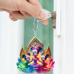 Magical Mouse Keychain Personalized Gifts For Mom 03TGDT190425-Homacus