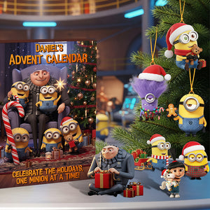 Christmas Advent Calendar Custom Shape Acrylic Blind Box - Personalized Gifts For Christmas 01pgta131125-Homacus