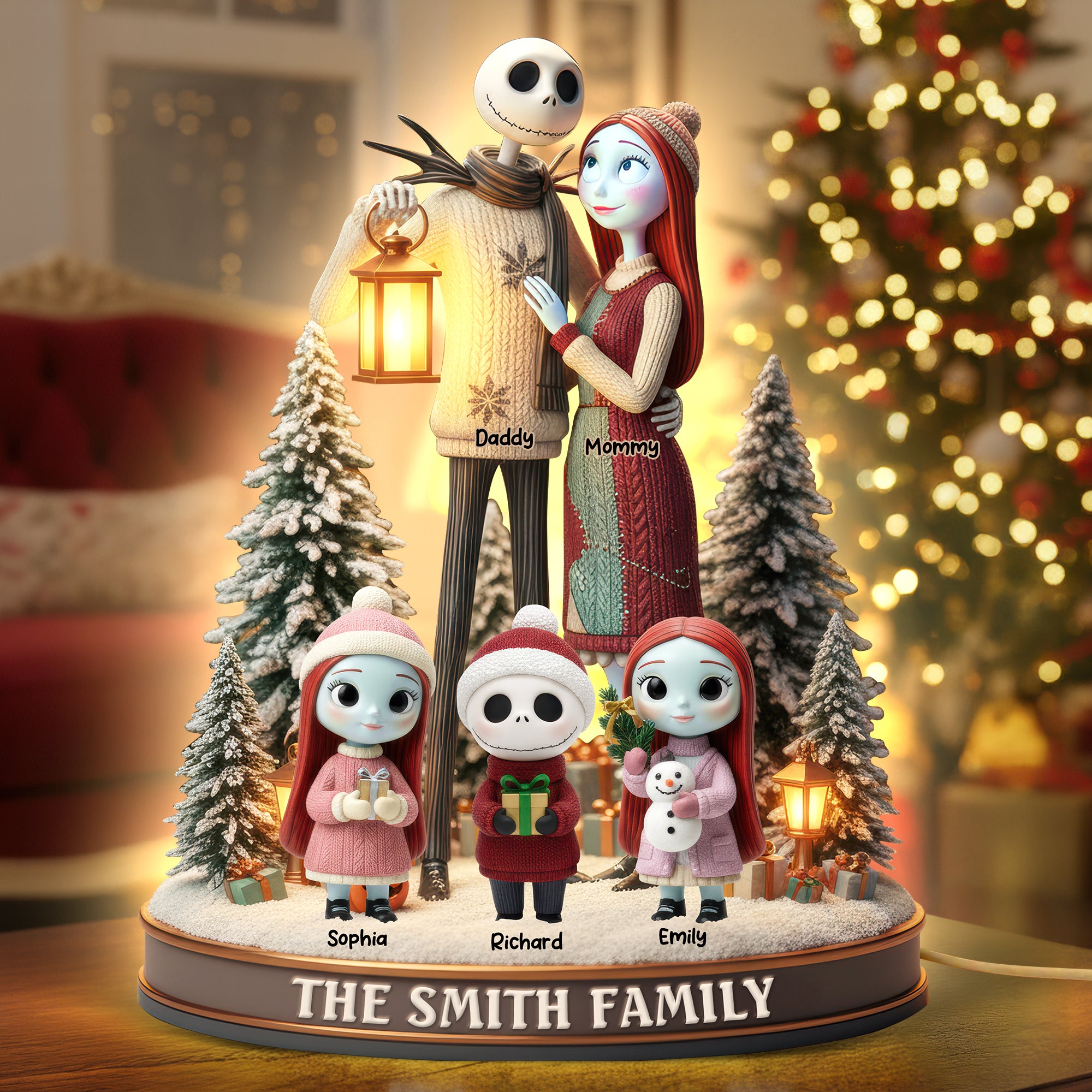 Family Acrylic Light Box - Personalized Gifts For Family 03pgqn061125-Homacus