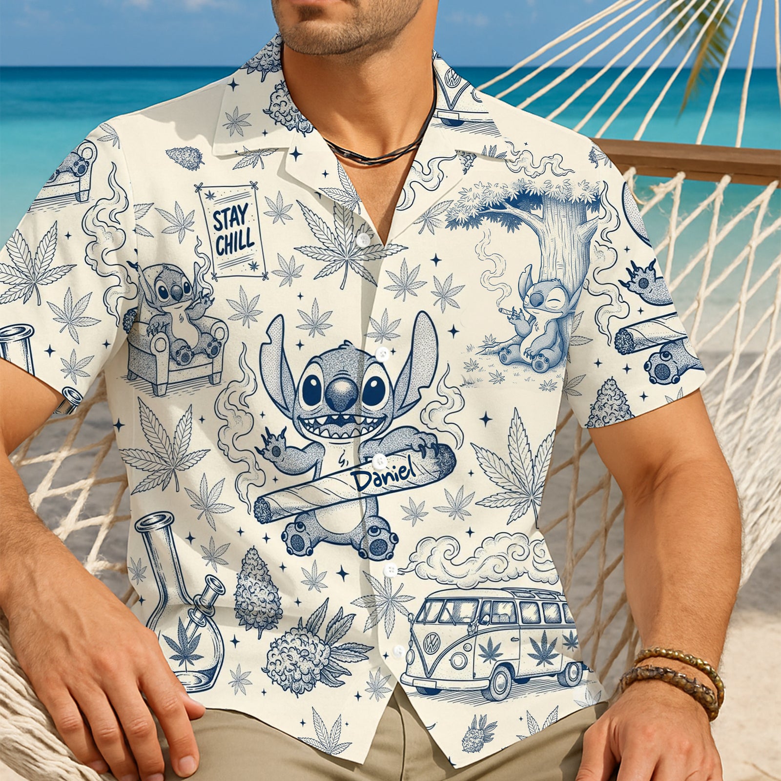 Stay Chill Hawaiian Shirt Personalized Gifts For Stoners 01TOLU140625-Homacus