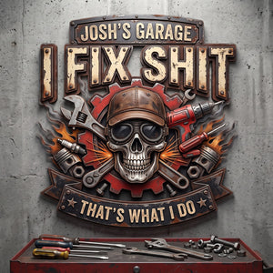 Deadly Mechanic Metal Sign - Personalized Gifts For Mechanic 05pgtn300726