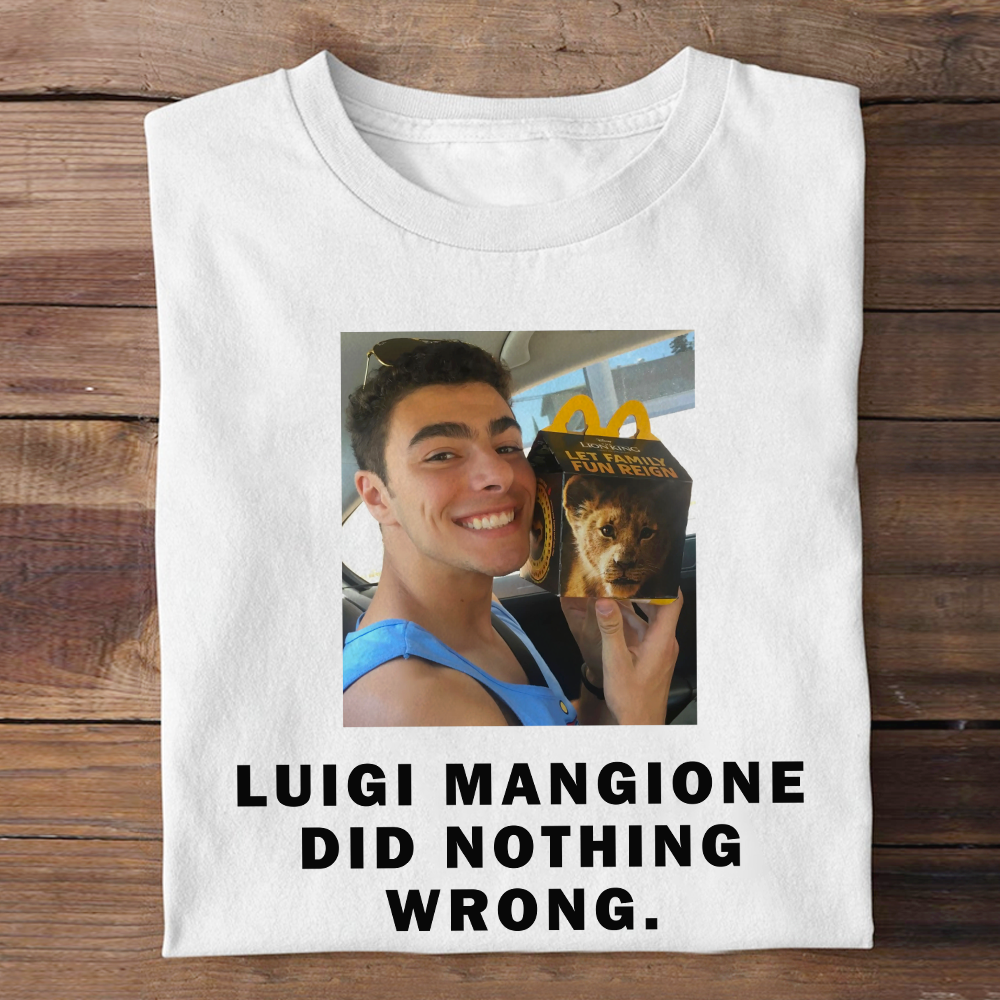 Luigi Mangione Supporter Shirt-Homacus