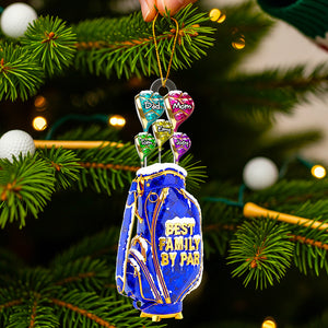 Golf Family Hand Christmas Ornament Personalized Gifts For Family 04OHDT200825-Homacus