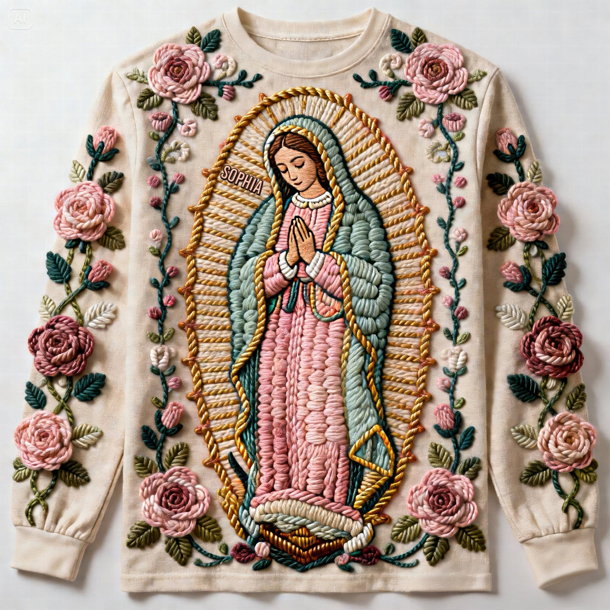 Virgin Mary 3D Sweatshirt – Personalized Gifts For Christian 04naqn221225-Homacus