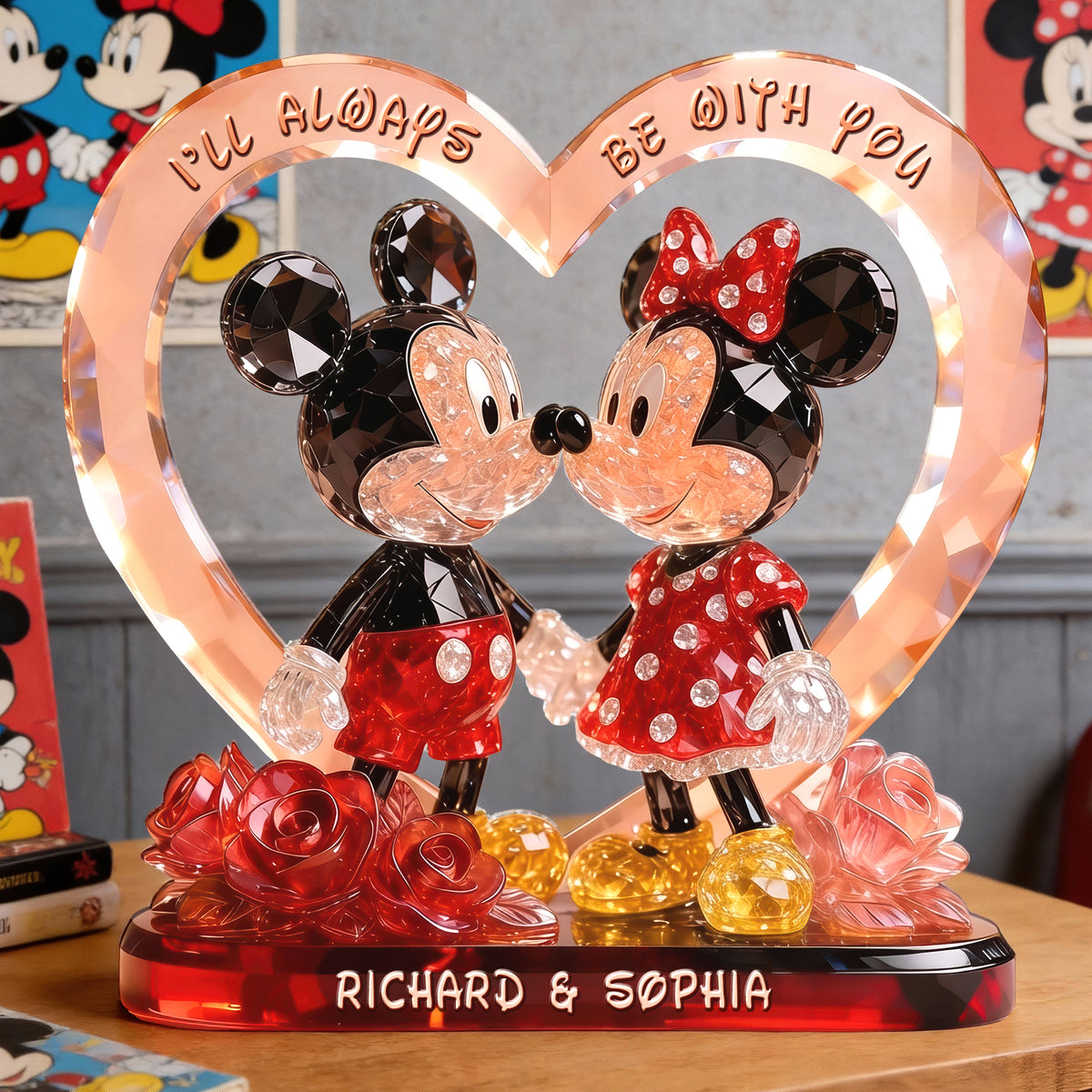 Romantic Couple Acrylic Plaque - Personalized Gifts For Couple 04toqn080126-Homacus