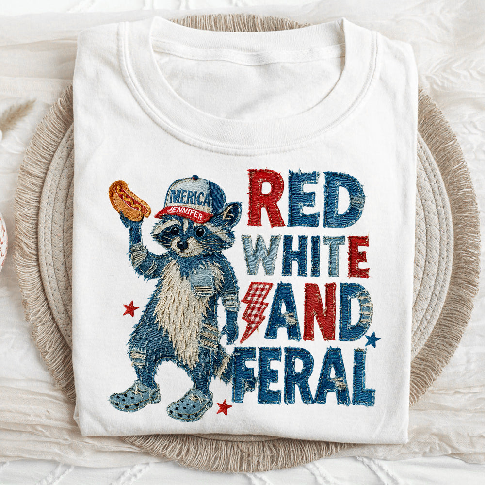 Funny Raccoon Personalized Gifts For The 4th Of July Spirit 04NADT300525-Homacus