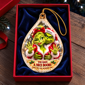Furry Mischief Couples Acrylic Ornament - Personalized Christmas Gifts For Couples 07ohqn141026-Homacus