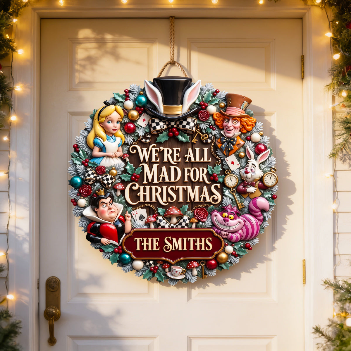 Whimsical Land Acrylic Sign - Personalized Gifts For Christmas 02hadt170826