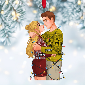 Personalized Gifts For Couple Christmas Ornament 02ACPU111124DA-Homacus