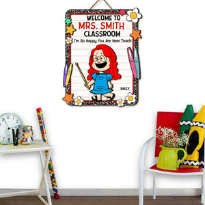 Personalized Gifts For Teacher Layers Sign Wood 05XQPU090724HH-Homacus