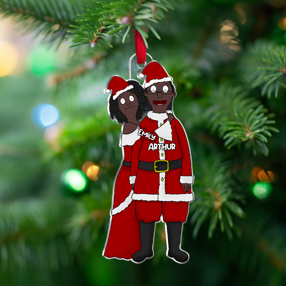 Personalized Gifts For Couple Acrylic Ornament 04qhhu291124hg-Homacus