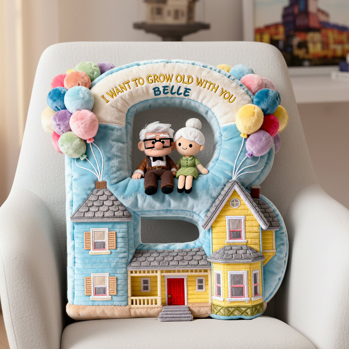 Forever Side By Side Couple Pillow - Personalized Gifts For Couples 02OHLU131225-Homacus