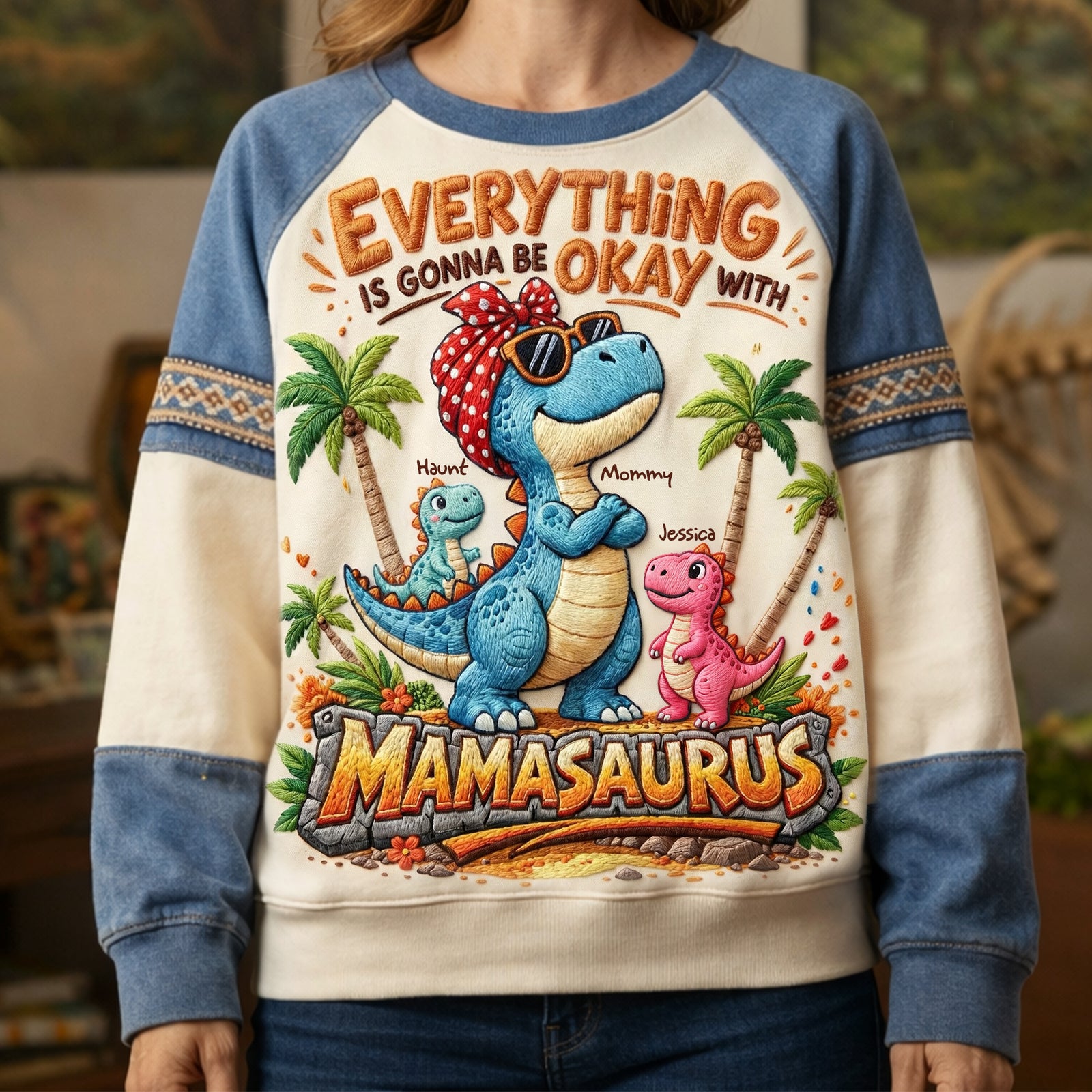 Cute Mom And Kids Shirt - Personalized Gifts For Mom 01PALU280226-Homacus