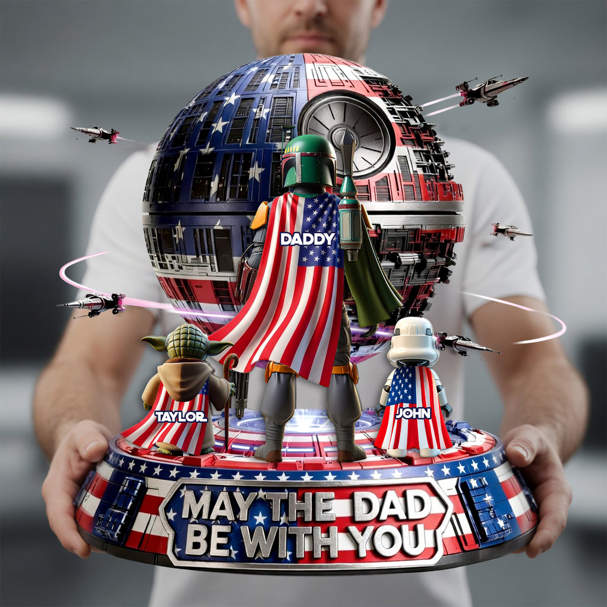 Universe Dad Acrylic Plaque - Personalized Gifts For Dad 04ohlu270426-Homacus