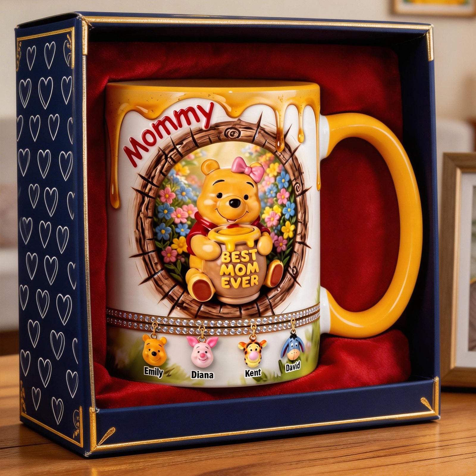 Best Mom Ever Coffee Accent Mug - Personalized Mother's Day Gifts 01TYQN020426-Homacus