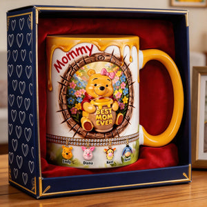 Best Mom Ever Coffee Accent Mug - Personalized Mother's Day Gifts 01TYQN020426-Homacus