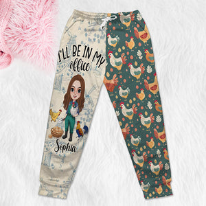 Personalized Gifts For Girl Chicken Farm Lover Unisex Joggers Sweatpants 01XQQN021224HH-Homacus