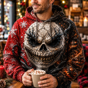 Spooky Skull Holiday Shirt 02HUDT030826