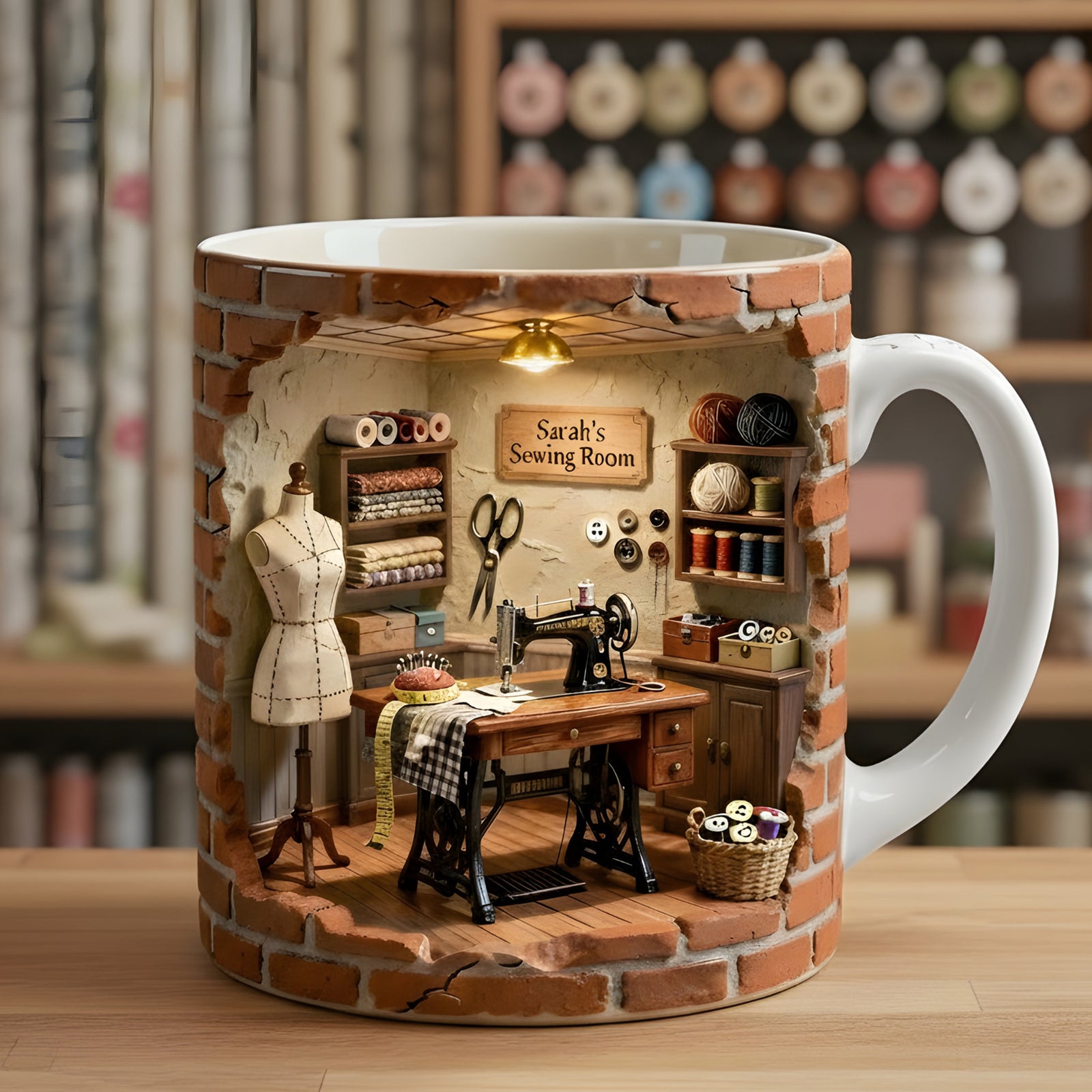 Sewing Coffee Mug - Personalized Gifts For Sewing Lovers 03hytn220126-Homacus