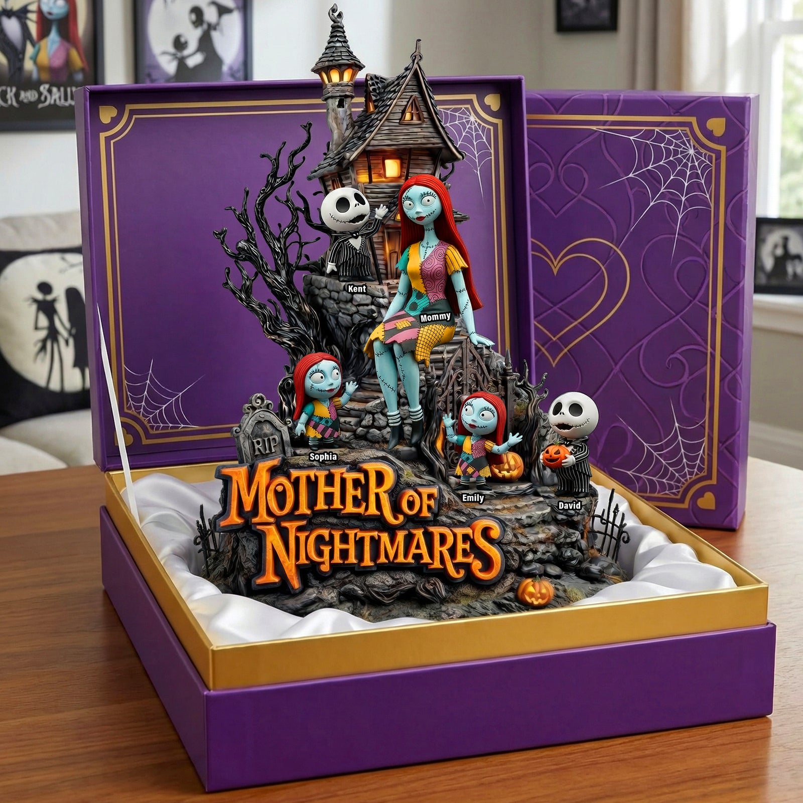 Horror Midnight Acrylic Plaque - Personalized Gifts For Mom 01TYQN300326-Homacus