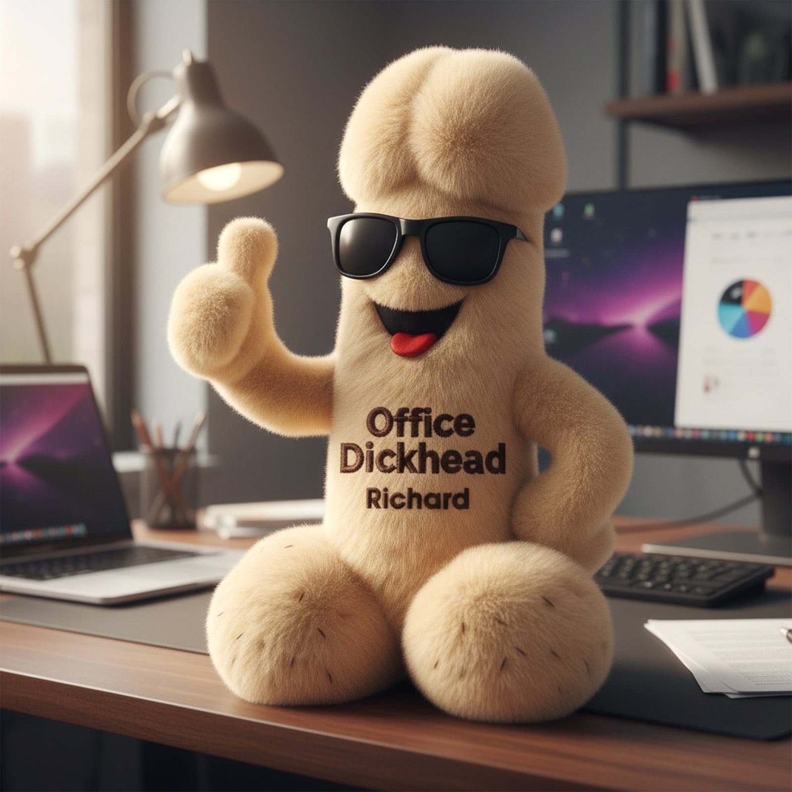 Funny Custom Shaped Pillow - Personalized Gifts For Coworker 01NAQN181125-Homacus