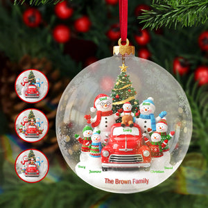Personalized Gifts For Family Christmas Ornament 01tomg011025-Homacus