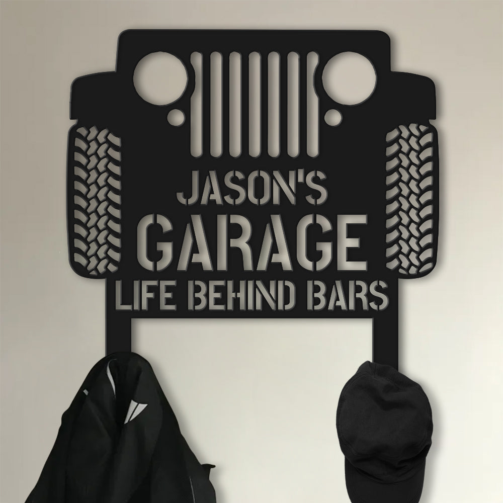 Personalized Gifts For Car Lovers Hanging Metal Sign 02HUDT270624-Homacus