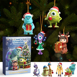 Cute Creature Christmas Advent Calendar Blind Box – Personalized Gifts 02pgmg121125-Homacus