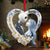 Personalized Gifts For Christmas, Couple Toile de Jouy Custom Shape Acrylic Ornament 03pgmg260925-Homacus
