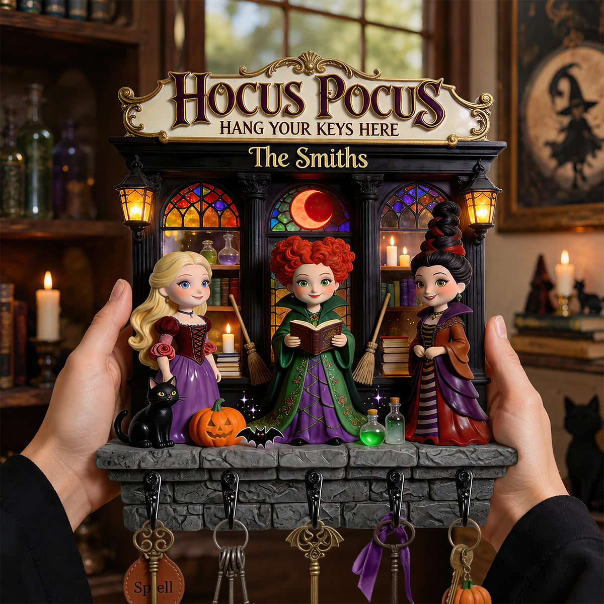Magical Acrylic Key Hanger - Personalized Gifts For Family 05PGDT200726-Homacus