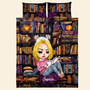 Personalized Gifts For Book Lovers Quilt Bed Set 05qnqn311024-Homacus