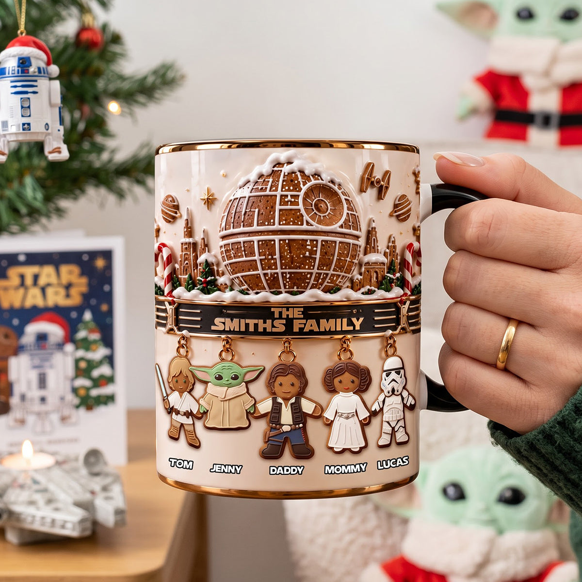 Ginger Bread Christmas Coffee Mug - Personalized Gifts For Family 04patn220926-Homacus