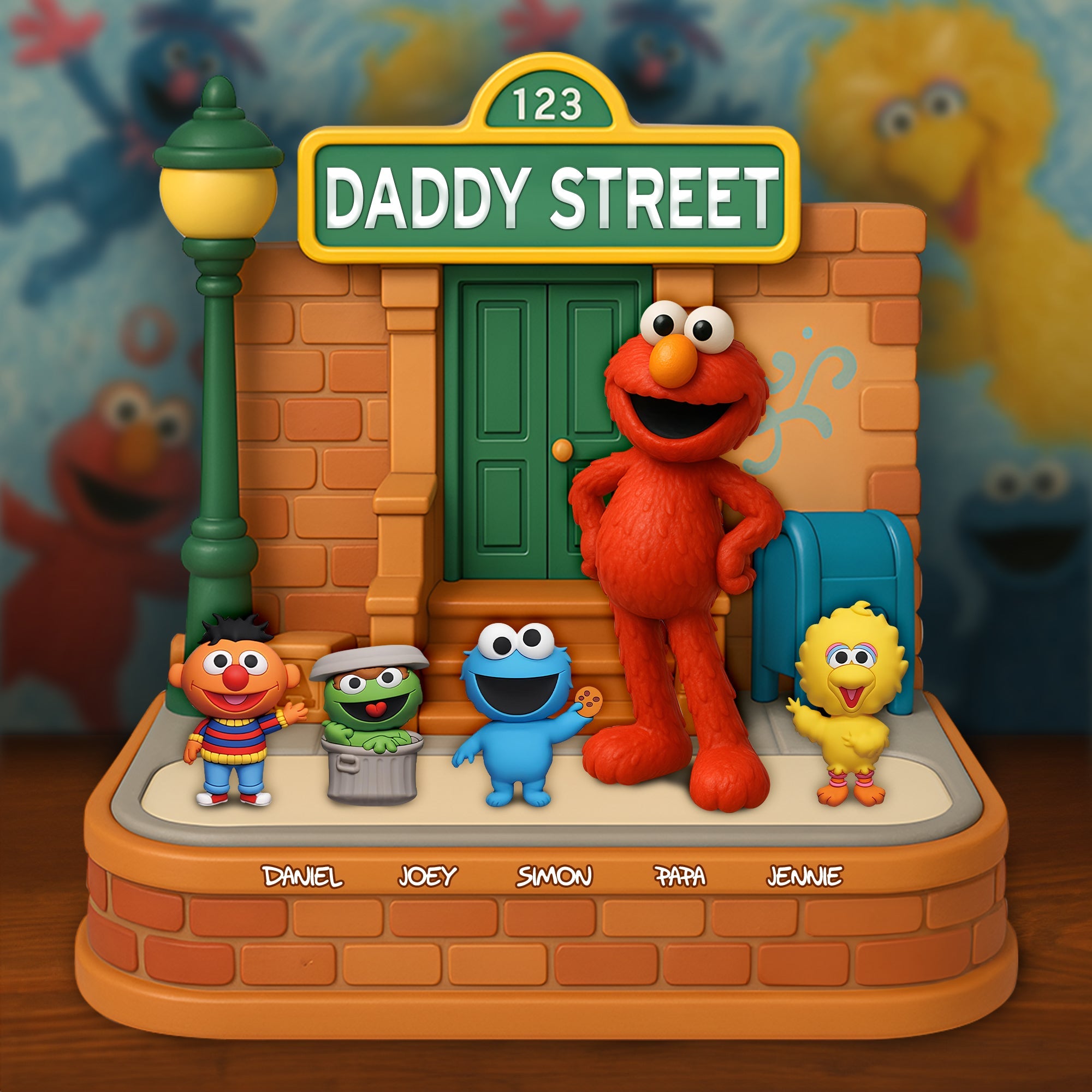 Daddy Street Acrylic Plaque - Personalized Gifts For Dad 03kalu300425-Homacus