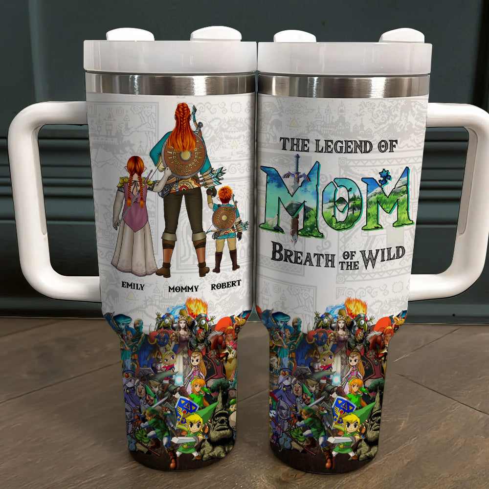 Personalized Gifts For Mom Tumbler, The Legend Of Mom 03QHDT270325HG-Homacus