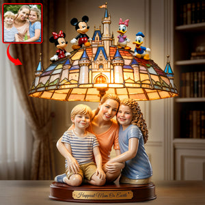 Mom And Kids Light Box Custom Photo Gifts For Mom 02NAQN020426-Homacus