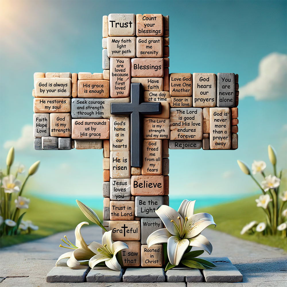 Jesus Acrylic Plaque Christian Gift 03hudt160425-Homacus