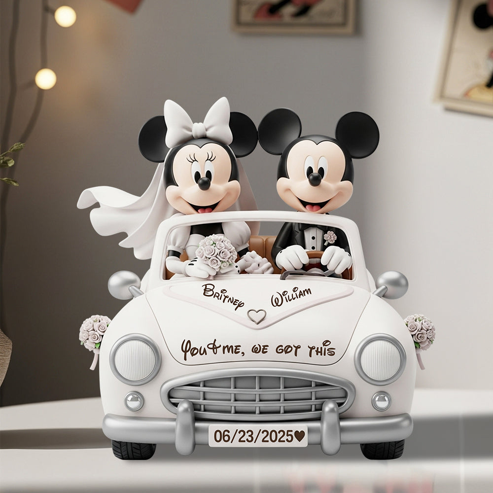 Couple Wedding Acrylic Plaque - Personalized Gifts For Couple 04TODT240625-Homacus