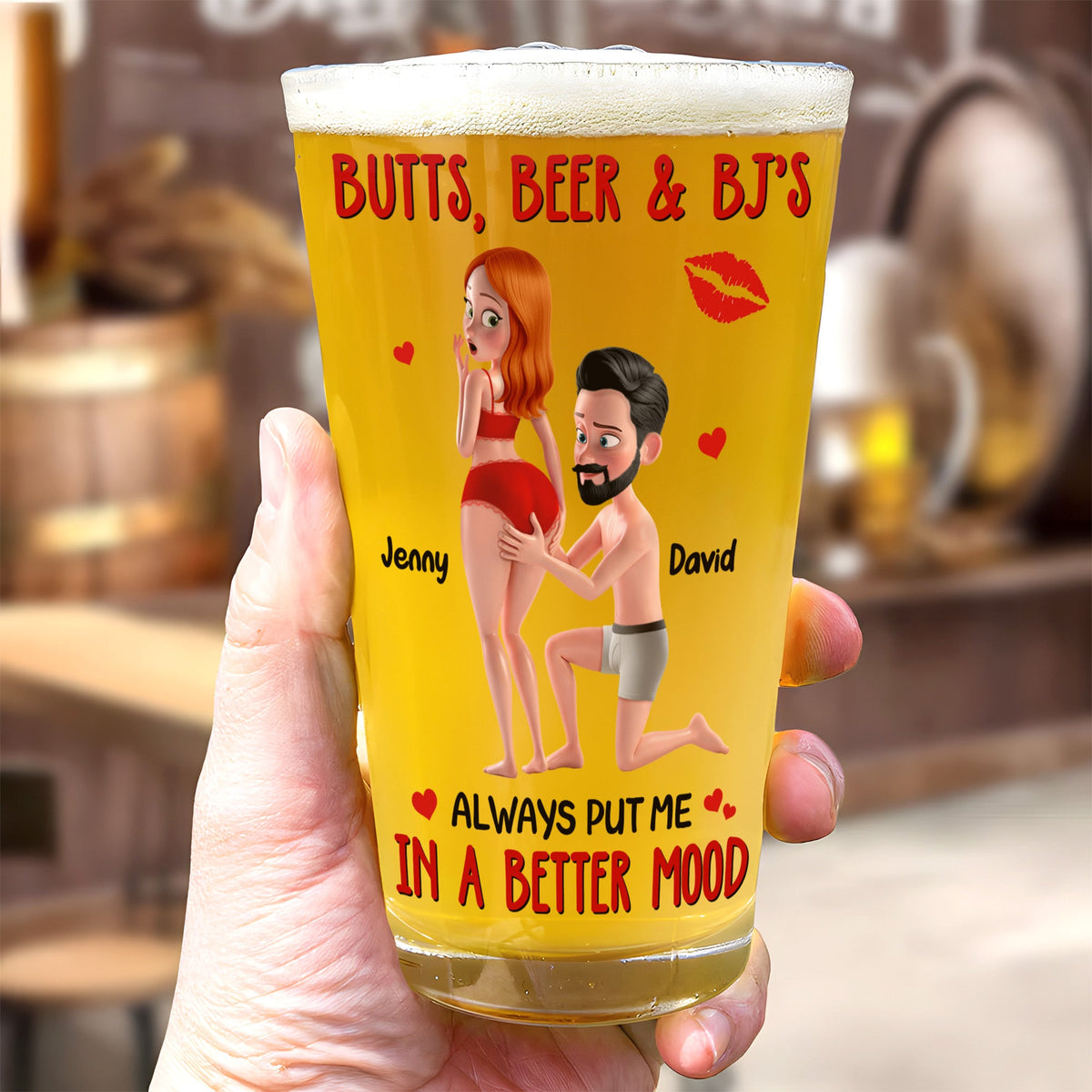 Put Me In A Better Mood Beer Glass - Personalized Funny Gifts For Couple 04natn180725hg-Homacus