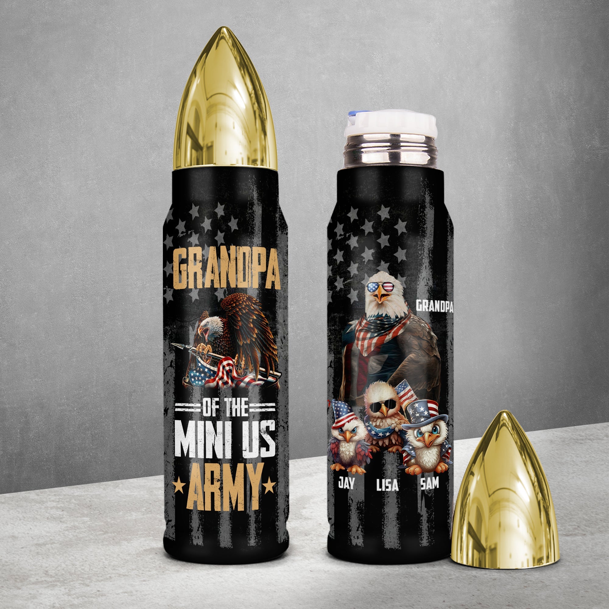 Personalized Gifts For Dad Bullet Tumbler 02HTMH160524 Father's Day-Homacus