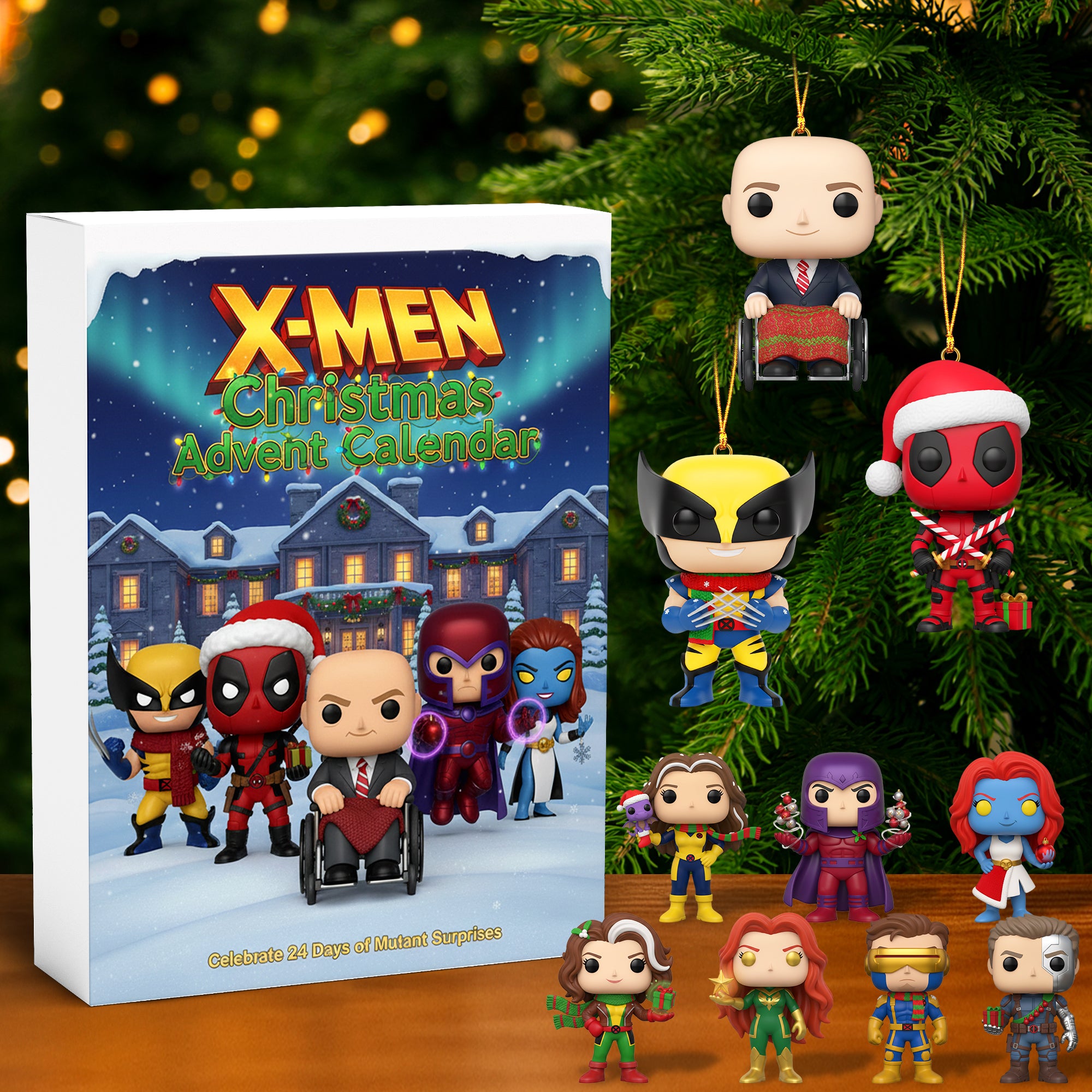 Joyful Surprises Advent Calendar Blind Box - Christmas Gifts 02KIQN101125-Homacus