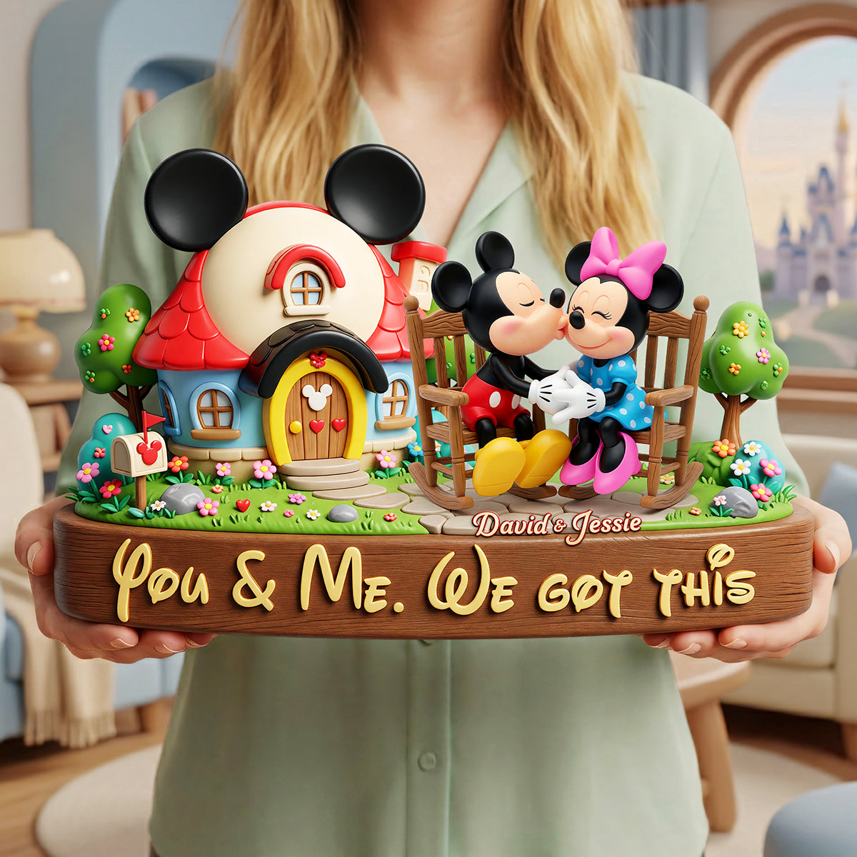 You And Me, We Got This Acrylic Plaque - Personalized Gifts For Couples 01tota240626-Homacus